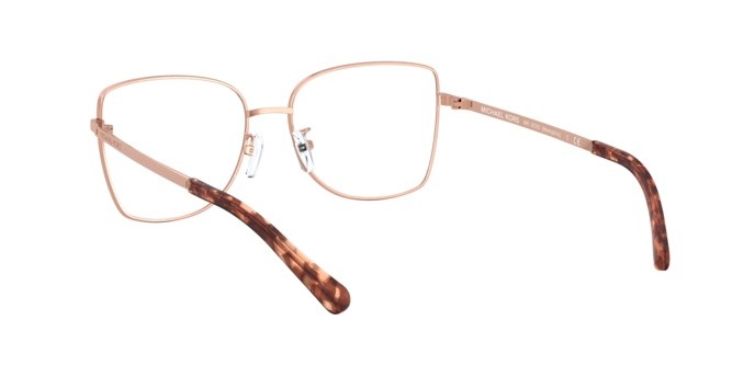 Occhiali da vista Michael Kors Memphis MK 3035 (1108) colore rose gold forma farfalla lenti demo lens