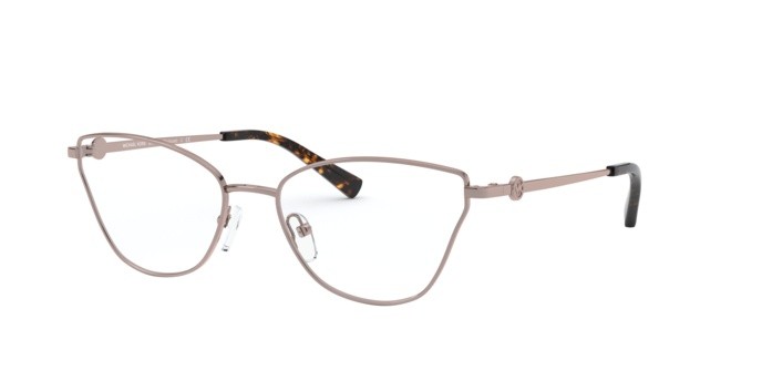 Brillen Michael Kors Toulouse MK 3039 (1213) farbe shiny mink form cat-eye gläser demo lens