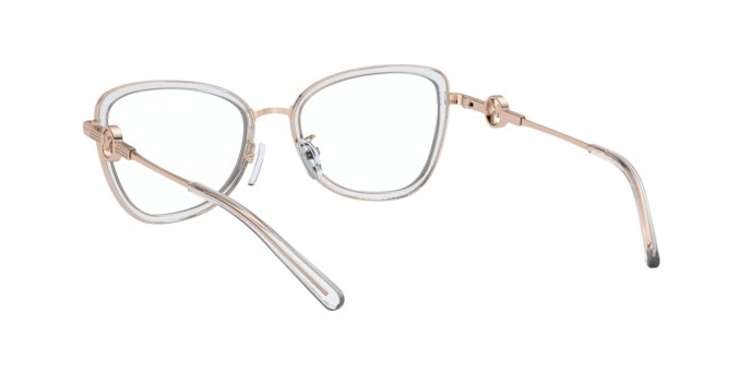 Brillen Michael Kors Florence MK 3042B (1108) farbe rose gold form schmetterling gläser demo lens