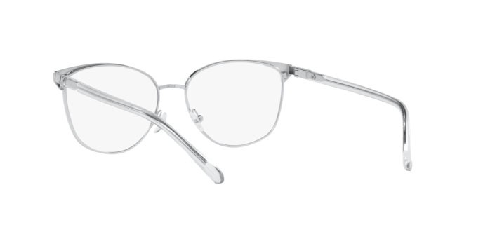 Occhiali da vista Michael Kors Fernie MK 3053 (1153) colore soft pink/silver forma cat eye lenti demo lens