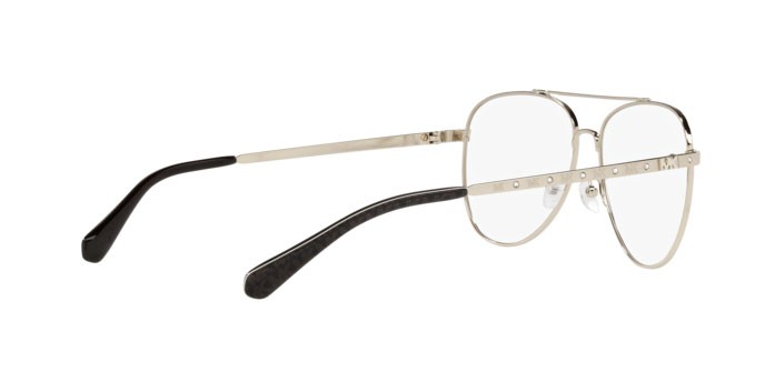 Brillen Michael Kors Procida bright MK 3054B (1014) farbe light gold form aviator gläser demo lens