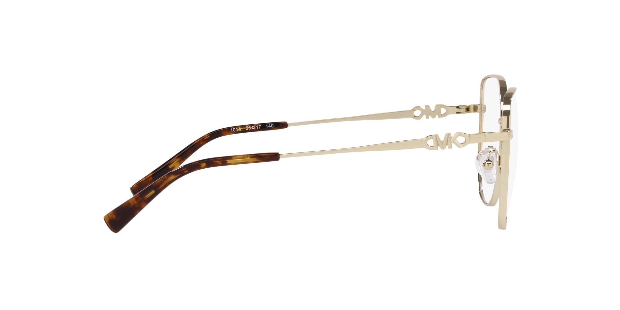 Brillen Michael Kors Belleville MK 3062 (1014) farbe oro chiaro form quadratisch gläser lente demo