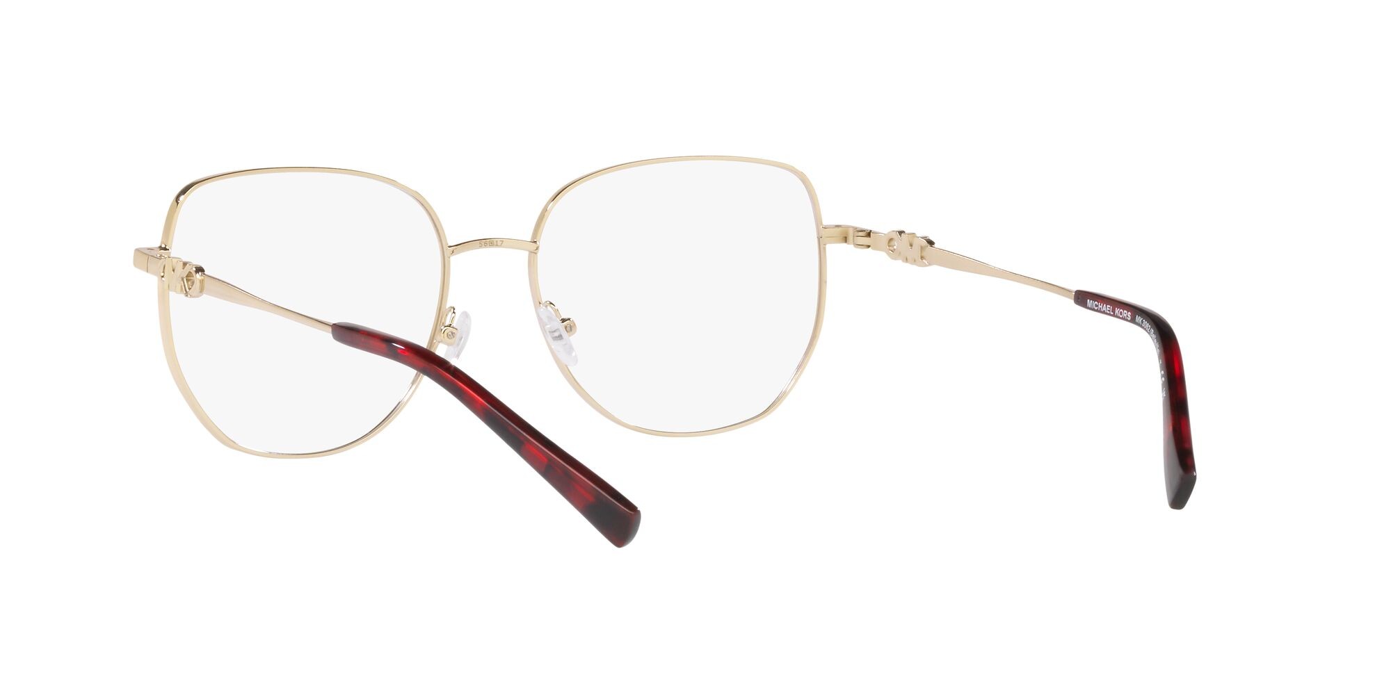 Brillen Michael Kors Belleville MK 3062 (1015) farbe oro chiaro form quadratisch gläser lente demo