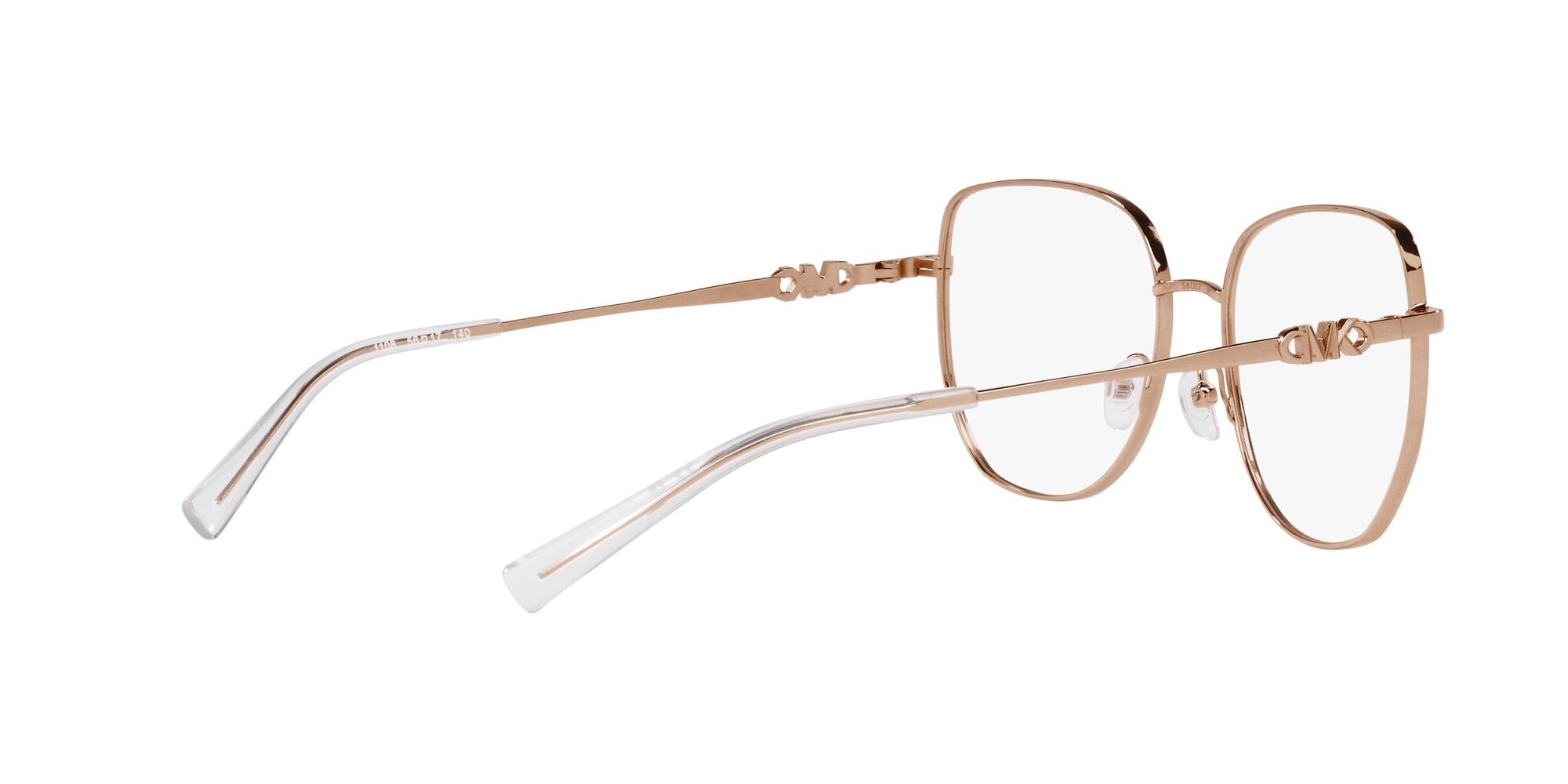 Occhiali da vista Michael Kors Belleville MK 3062 (1108) colore rose gold forma quadrato lenti lente demo