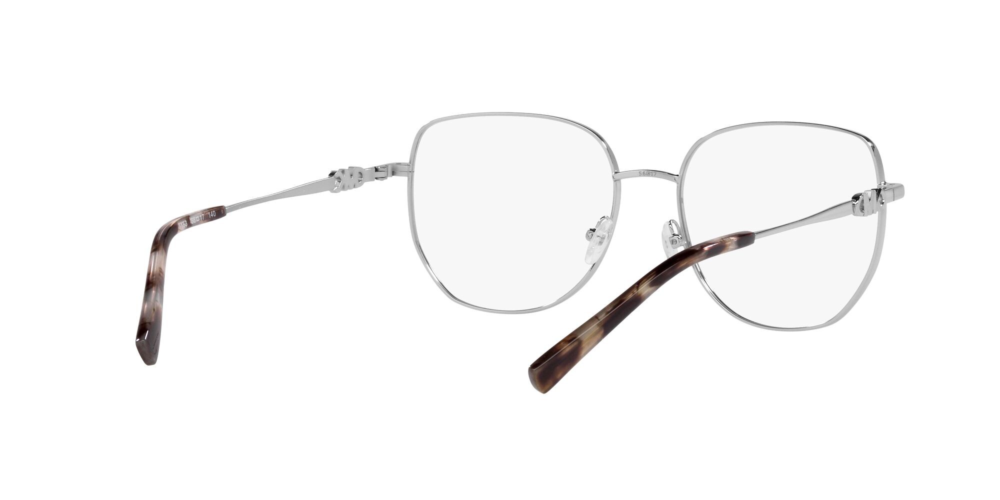 Brillen Michael Kors Belleville MK 3062 (1153) farbe argento form quadratisch gläser lente demo