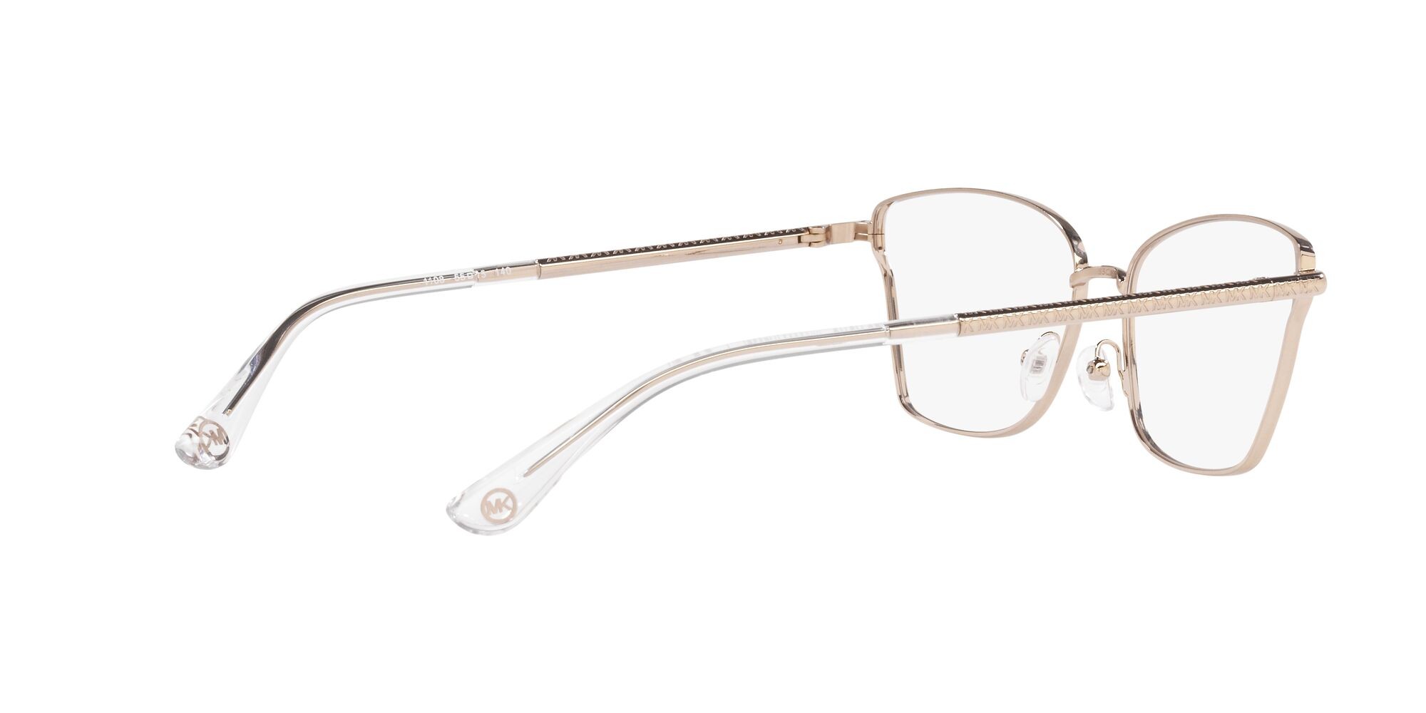 Occhiali da vista Michael Kors Radda MK 3063 (1108) colore rose gold forma rettangolare lenti lente demo