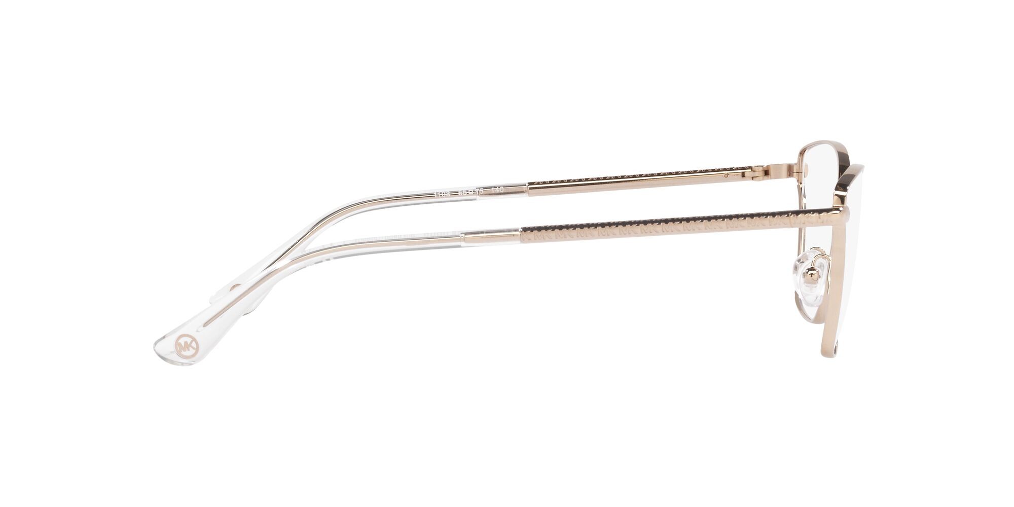 Occhiali da vista Michael Kors Radda MK 3063 (1108) colore rose gold forma rettangolare lenti lente demo