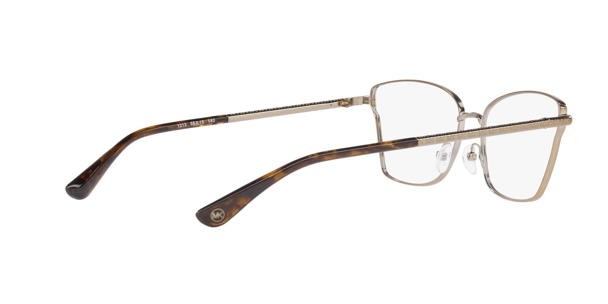 Brillen Michael Kors Radda MK 3063 (1213) farbe beige visone form rechteckig gläser lente demo