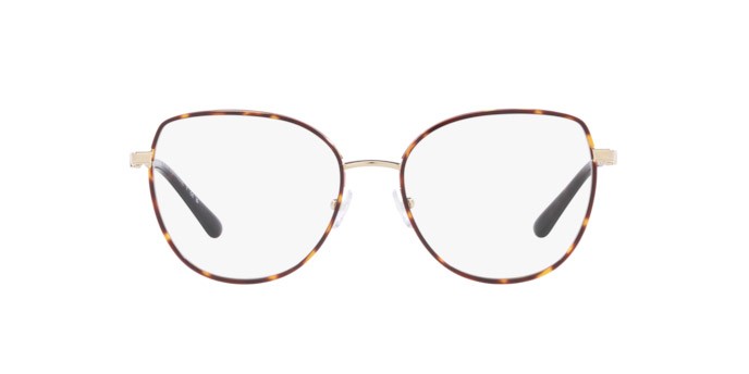 Occhiali da vista Michael Kors Empire Round MK 3066J (1016) colore oro chiaro/tartarugato scuro forma irregolare lenti lente demo