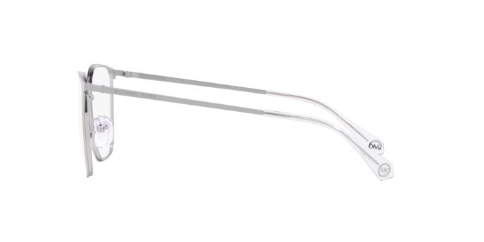Brillen Michael Kors Portland MK 3068 (1334) farbe argento form quadratisch gläser lente demo