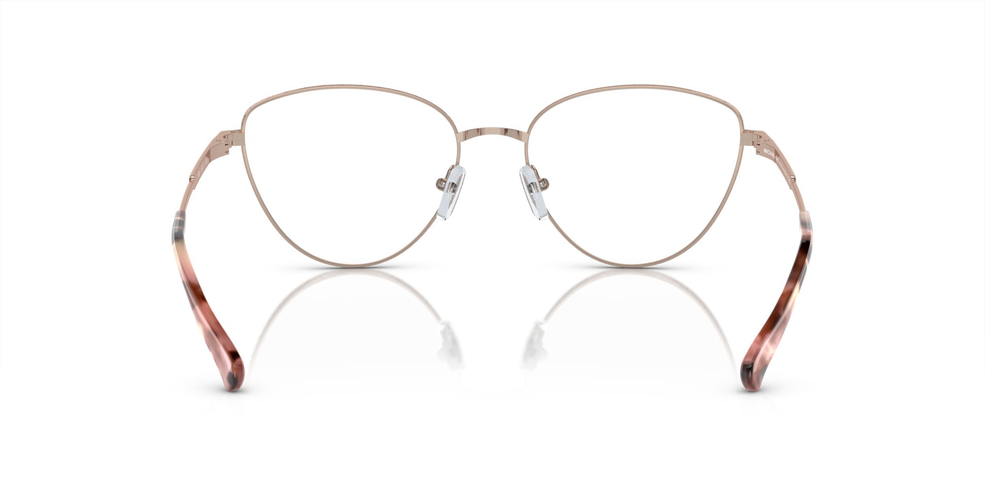 Occhiali da vista Michael Kors Crested Butte MK 3070 (1108) colore oro rosé forma cat eye lenti lente demo