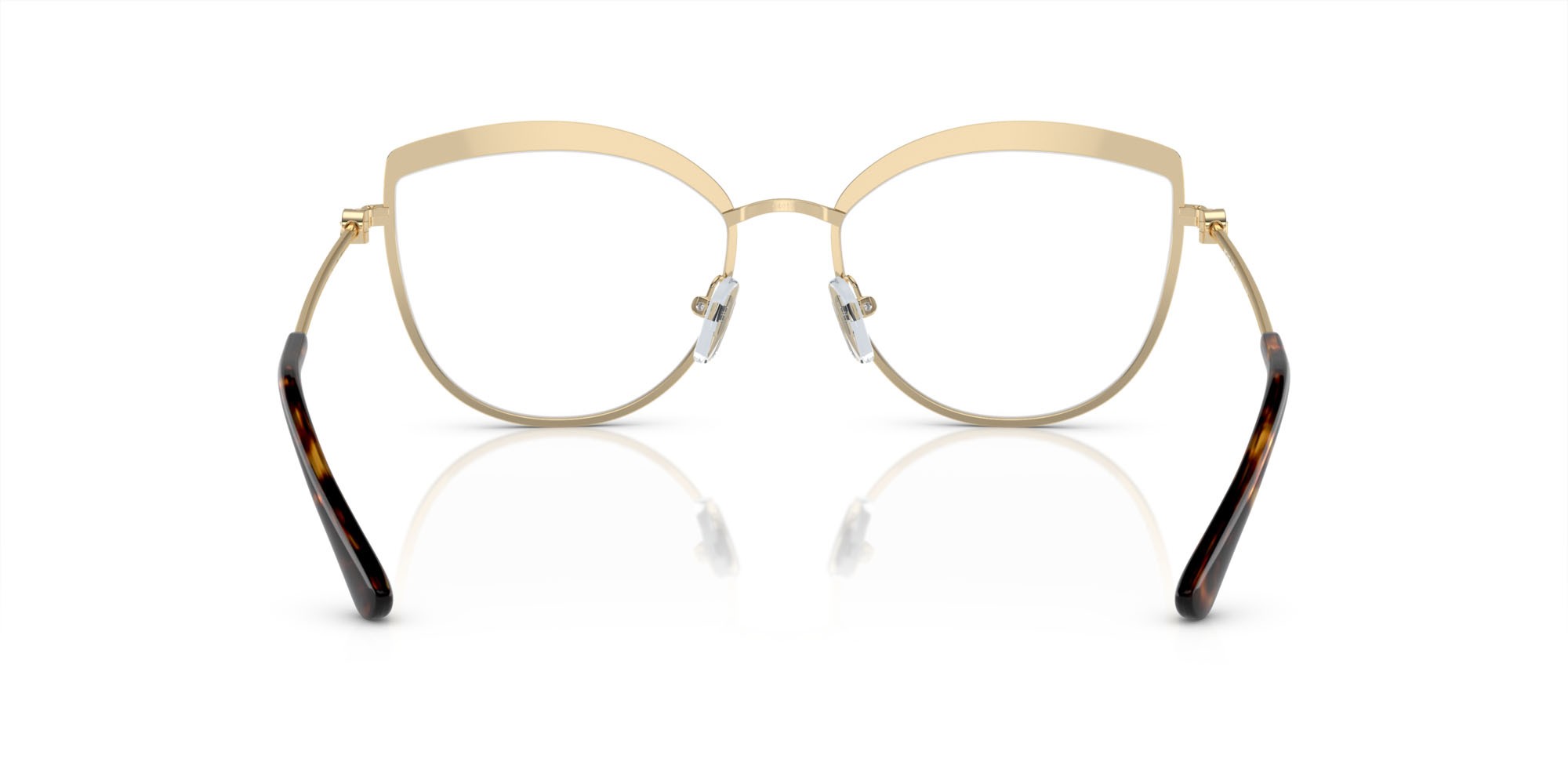Occhiali da vista Michael Kors Napier MK 3072 (1018) colore oro chiaro forma cat eye lenti lente demo