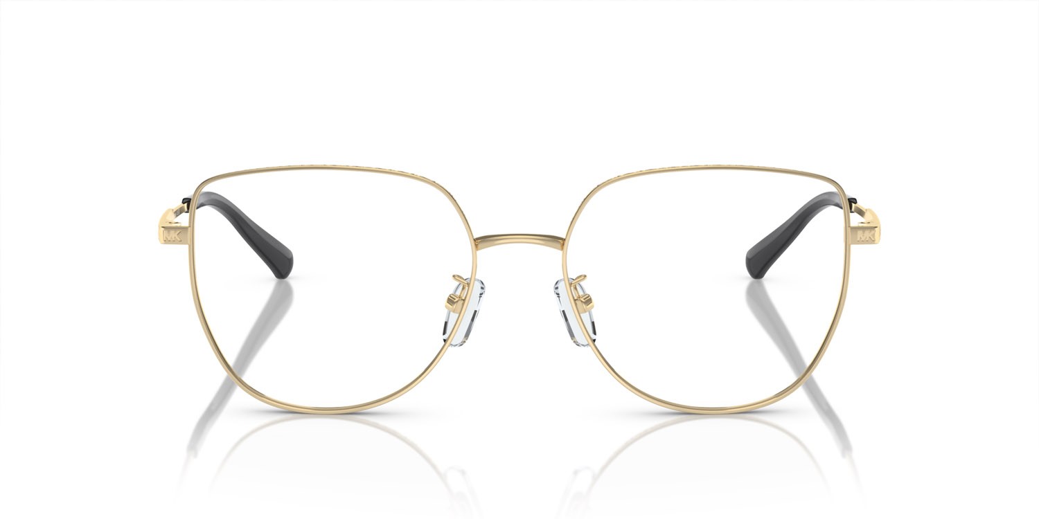 Brillen Michael Kors Jaipur MK 3075D (1016) farbe oro chiaro form rund gläser lente demo