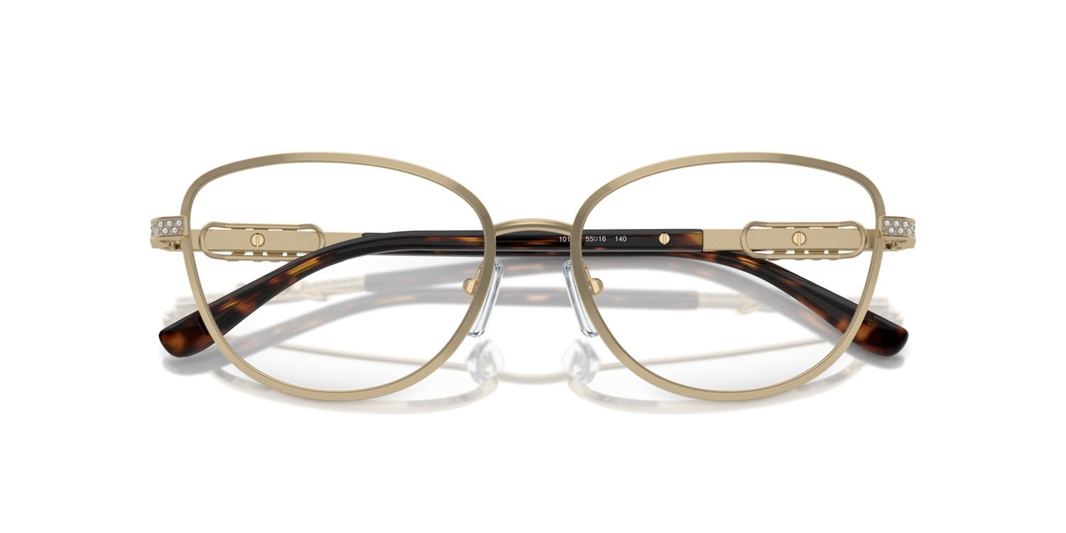 Occhiali da vista Michael Kors Cordoba MK 3076B (1014) colore oro chiaro brillante forma cat eye lenti lente demo