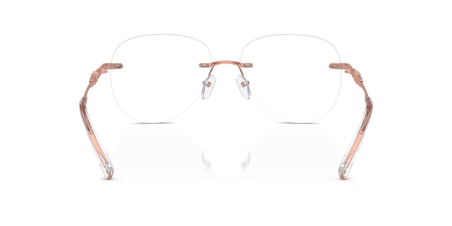 Occhiali da vista Michael Kors Kyoto MK 3077 (1108) colore rose gold lucido forma rotondo lenti lente demo