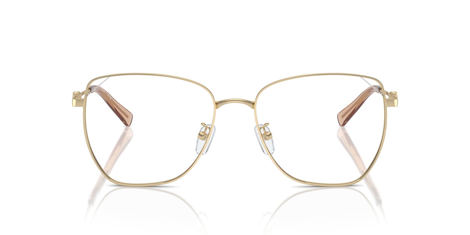 Occhiali da vista Michael Kors Shanghai MK 3081D (1014) colore oro chiaro brillante forma cat eye lenti lente demo