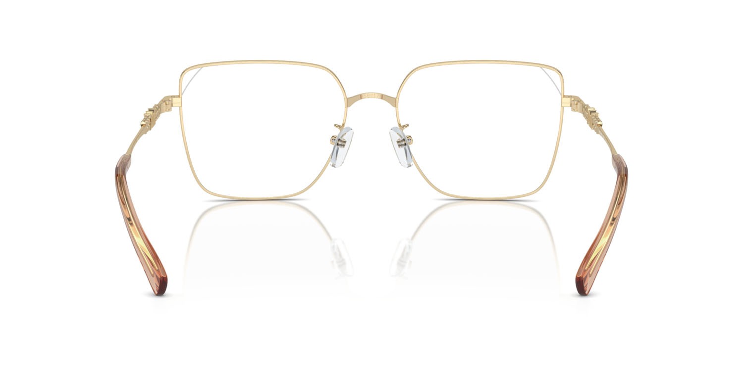 Occhiali da vista Michael Kors Dali MK 3083D (1014) colore oro chiaro brillante forma rettangolare lenti lente demo