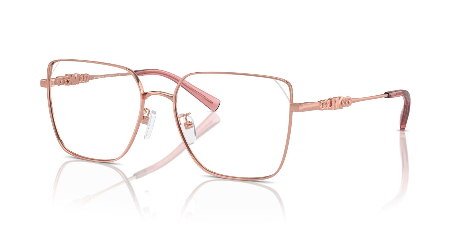 Occhiali da vista Michael Kors Dali MK 3083D (1108) colore rose gold lucido forma rettangolare lenti lente demo