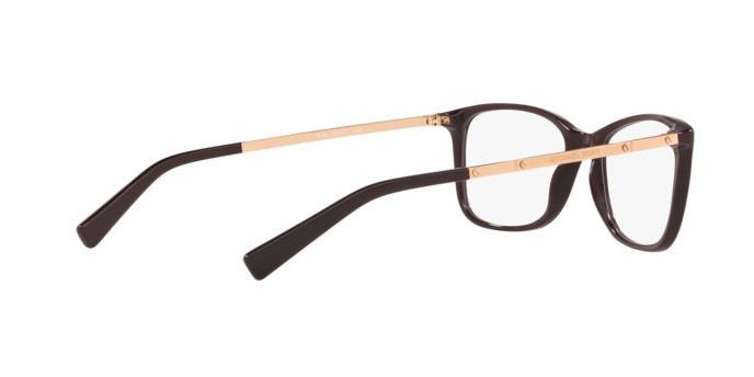 Brillen Michael Kors Antibes MK 4016 (3588) farbe cordovan form rechteckig gläser demo lens