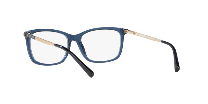 Brillen Michael Kors Vivianna ii MK 4030 (3489) farbe navy form rechteckig gläser demo lens