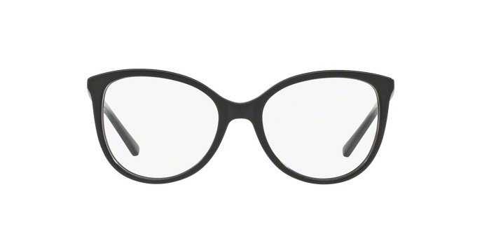 Brillen Michael Kors Antheia MK 4034 (3204) farbe black form cat-eye gläser demo lens
