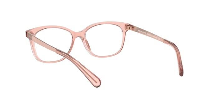 Eyeglasses Michael Kors Ambrosine MK 4035 (3689) color translucent mulberry shape rectangle lenses demo lens