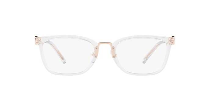 Occhiali da vista Michael Kors Captiva MK 4054 (3105) colore crystal clear forma rettangolare lenti demo lenses