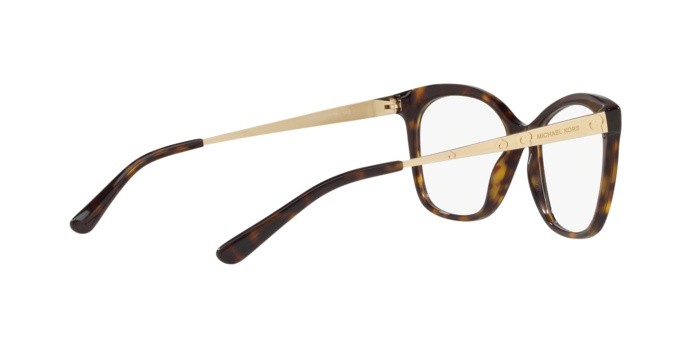 Eyeglasses Michael Kors Anguilla MK 4057 (3006) color dark tortoise acetate shape square lenses demo lens