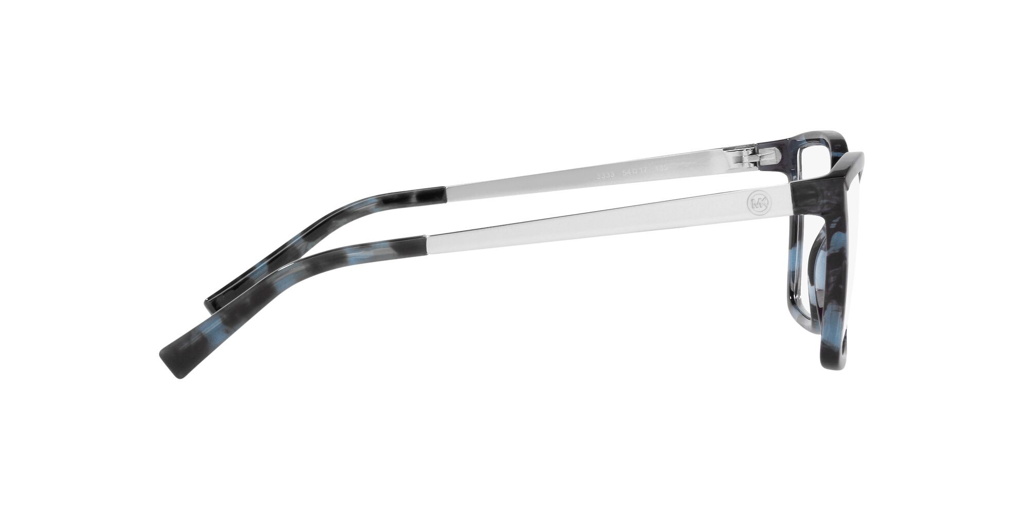 Occhiali da vista Michael Kors Caracas MK 4058 (3333) colore blu tartarugato forma rettangolare lenti lente demo
