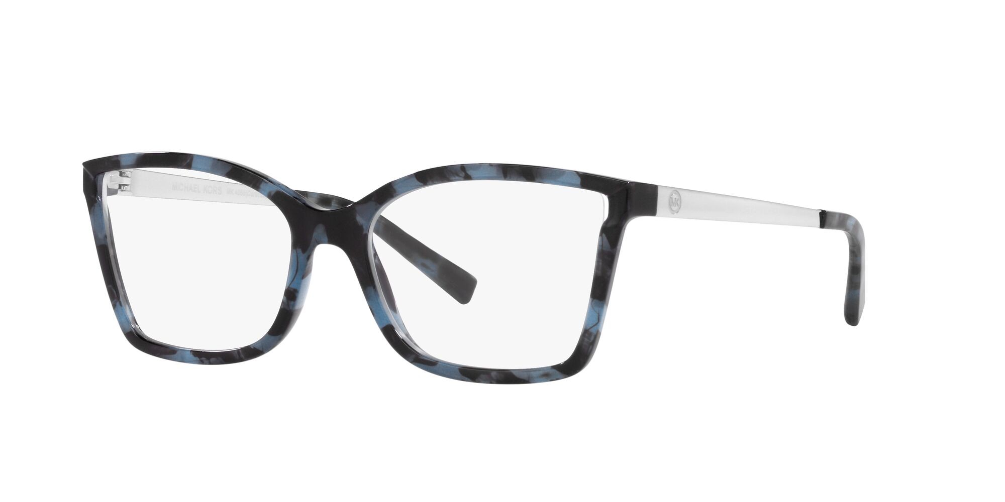Occhiali da vista Michael Kors Caracas MK 4058 (3333) colore blu tartarugato forma rettangolare lenti lente demo