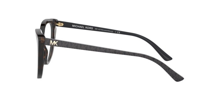 Brillen Michael Kors Luxemburg MK 4070 (3006) farbe dk tort form cat-eye gläser demo lens