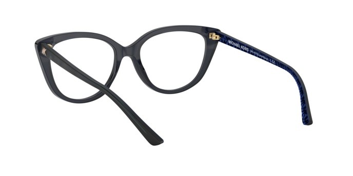 Brillen Michael Kors Luxemburg MK 4070 (3915) farbe navy form cat-eye gläser demo lens