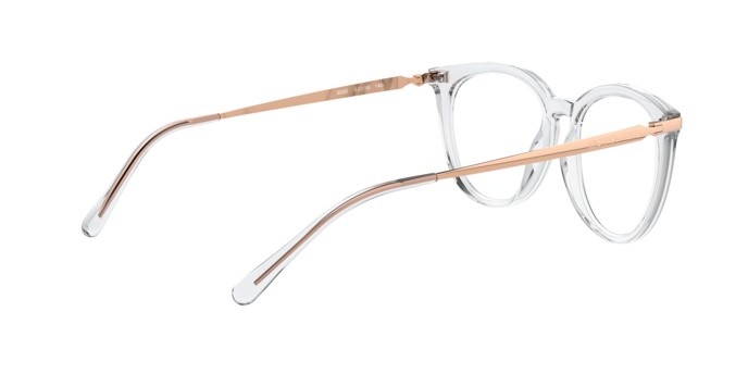 Occhiali da vista Michael Kors Quintana MK 4074 (3050) colore clear forma quadrato lenti demo lens