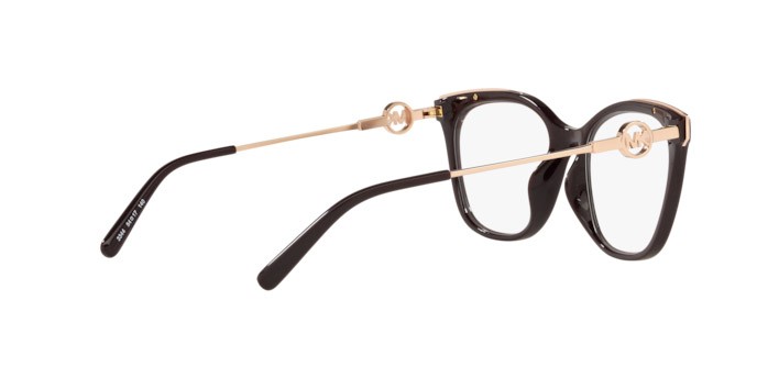 Occhiali da vista Michael Kors Rome MK 4076U (3344) colore cordovan forma quadrato lenti demo lens