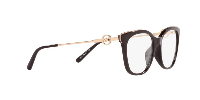 Occhiali da vista Michael Kors Rome MK 4076U (3344) colore cordovan forma quadrato lenti demo lens
