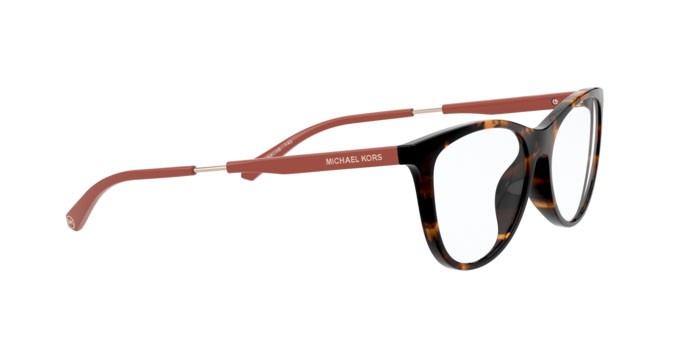 Brillen Michael Kors Vittoria MK 4078U (3365) farbe dark tortoise form cat-eye gläser demo lens