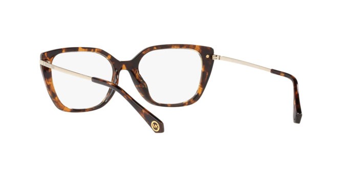 Brillen Michael Kors Bergen MK 4083U (3006) farbe dark tortoise form rechteckig gläser demo lens