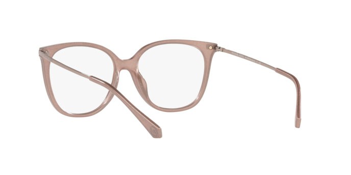 Brillen Michael Kors Budapest MK 4084U (3900) farbe blush camel pearlized form quadratisch gläser demo lens