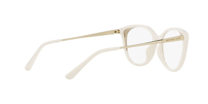 Brillen Michael Kors Riga MK 4086U (3346) farbe bio bone form cat-eye gläser demo lens