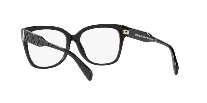 Occhiali da vista Michael Kors Palawan MK 4091 (3005) colore black forma quadrato lenti demo lens
