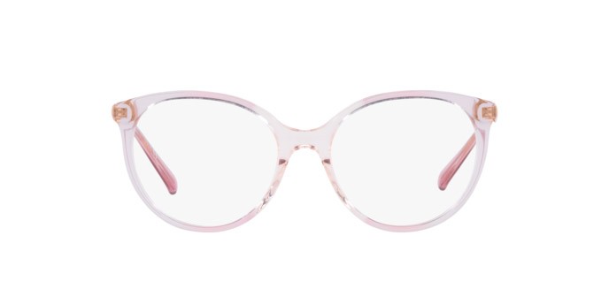 Occhiali da vista Michael Kors Palau MK 4093 (3907) colore dusty coral forma rotondo lenti demo lens