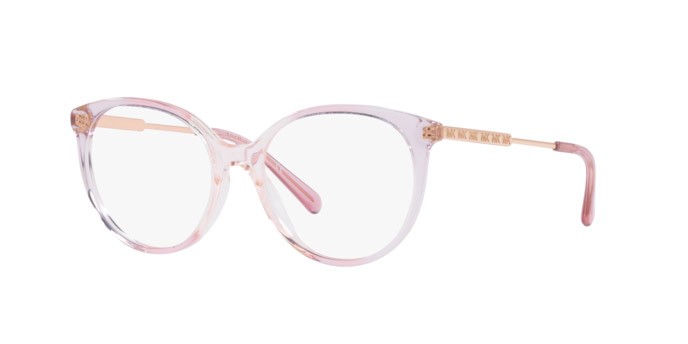 Occhiali da vista Michael Kors Palau MK 4093 (3907) colore dusty coral forma rotondo lenti demo lens