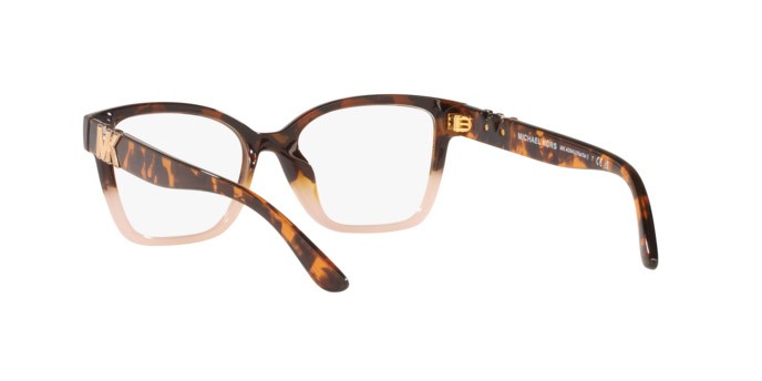 Occhiali da vista Michael Kors Karlie I MK 4094U (3909) colore dark tortoise/pink forma quadrato lenti demo lens