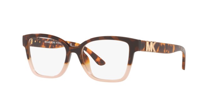 Occhiali da vista Michael Kors Karlie I MK 4094U (3909) colore dark tortoise/pink forma quadrato lenti demo lens