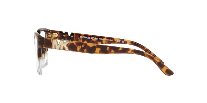 Occhiali da vista Michael Kors Karlie I MK 4094U (3911) colore dark tortoise/clear forma quadrato lenti demo lens