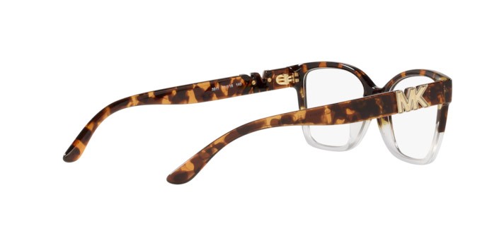 Occhiali da vista Michael Kors Karlie I MK 4094U (3911) colore dark tortoise/clear forma quadrato lenti demo lens