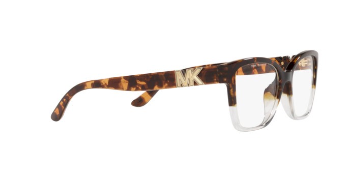 Occhiali da vista Michael Kors Karlie I MK 4094U (3911) colore dark tortoise/clear forma quadrato lenti demo lens