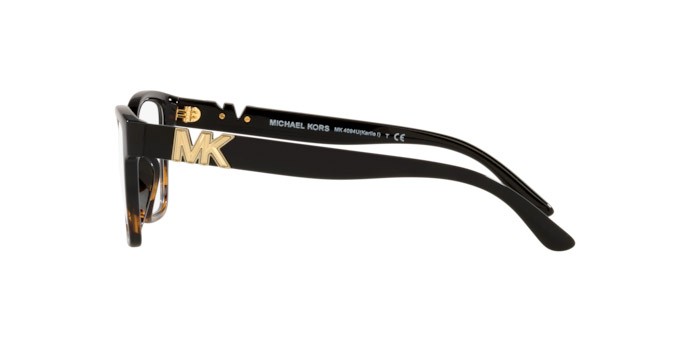 Occhiali da vista Michael Kors Karlie I MK 4094U (3912) colore black/dark tortoise forma quadrato lenti demo lens