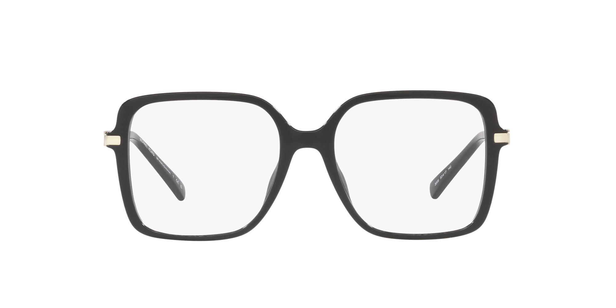 Occhiali da vista Michael Kors Dolonne MK 4095U (3005) colore nero forma quadrato lenti lente demo