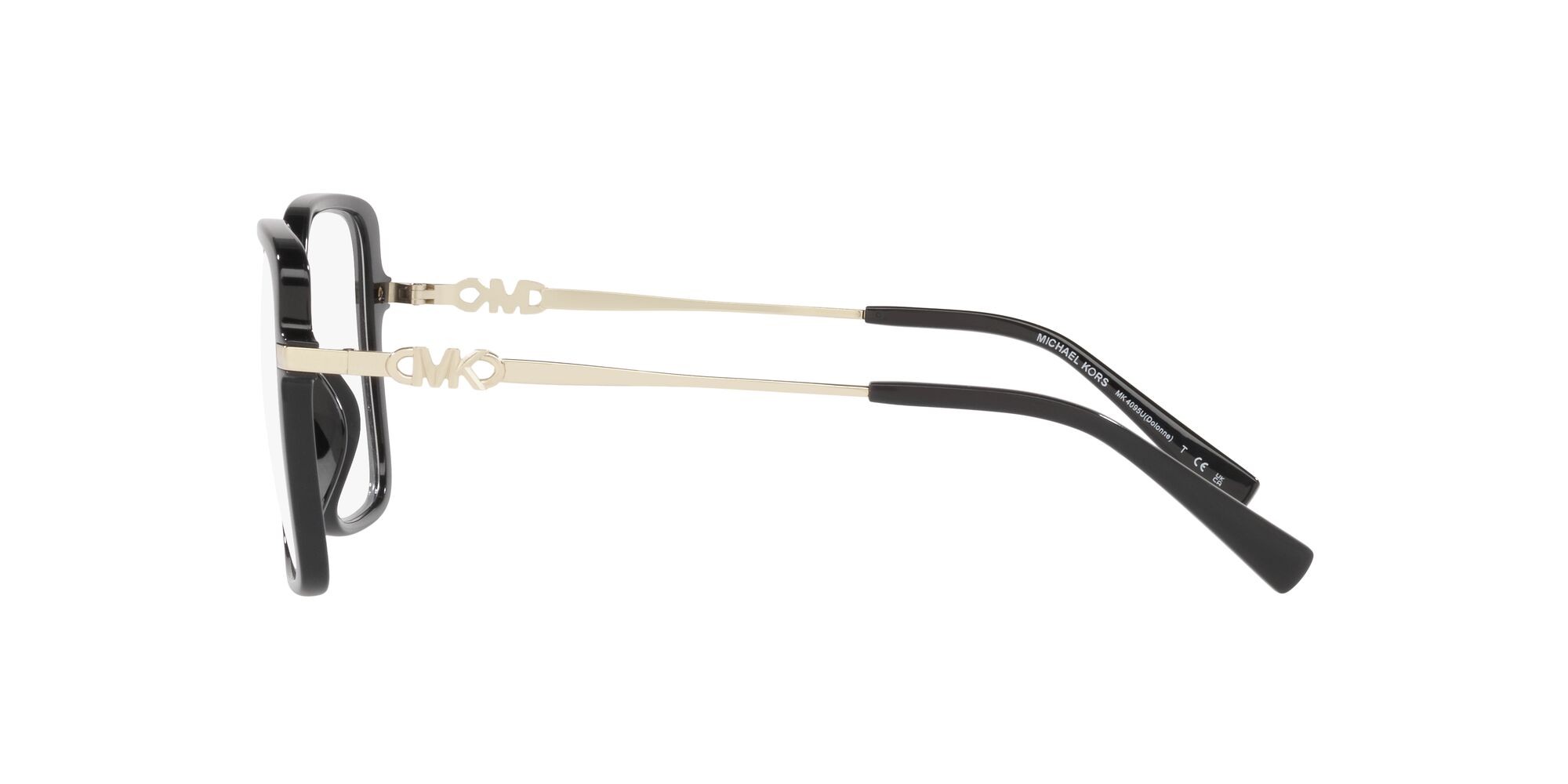 Occhiali da vista Michael Kors Dolonne MK 4095U (3005) colore nero forma quadrato lenti lente demo